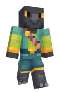 waspcup Minecraft avatar full body
