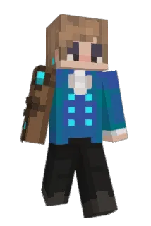 waterbloon Minecraft avatar full body