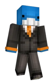 waterfan Minecraft avatar full body