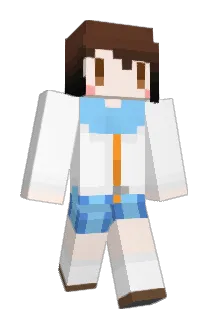 waterfroot Minecraft avatar full body