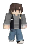 watermaker Minecraft avatar full body