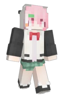 we_hua Minecraft avatar full body