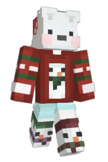 webC Minecraft avatar full body