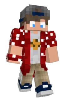 weberito Minecraft avatar full body