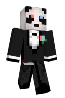 weeeewooooPANDA Minecraft avatar full body