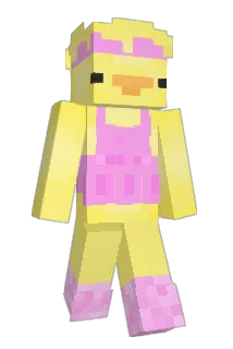 welcomesss Minecraft avatar full body