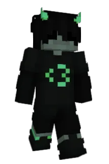 werlock Minecraft avatar full body
