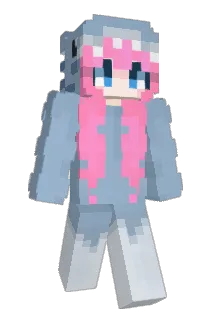 wetflame Minecraft avatar full body