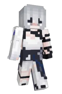 whilesssss Minecraft avatar full body
