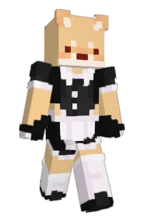 whiperino Minecraft avatar full body