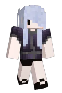 white1365 Minecraft avatar full body