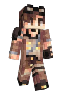 whiteAaad Minecraft avatar full body