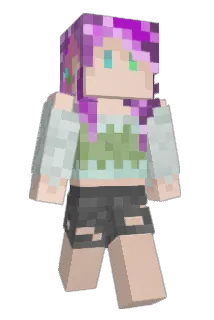 white_ace_strike Minecraft avatar full body