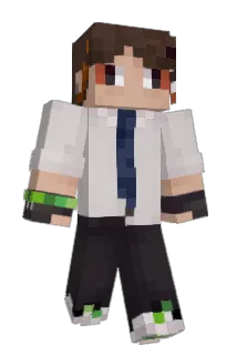 white_shadow_AAa Minecraft avatar full body