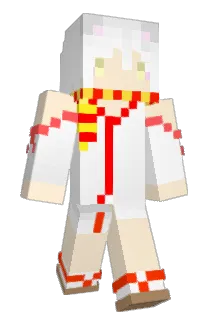 whitefox_snow Minecraft avatar full body