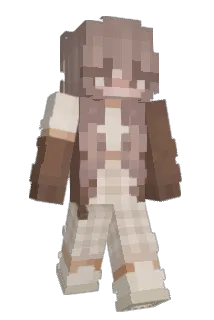 whitelinenshirt Minecraft avatar full body
