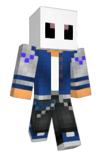 whiteundo Minecraft avatar full body