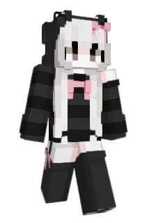 wholefall Minecraft avatar full body
