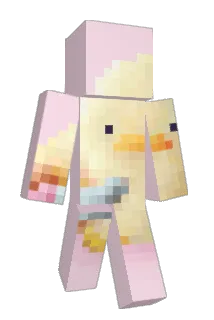 whomcat Minecraft avatar full body
