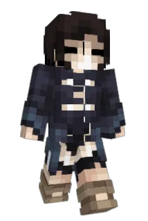 wildhooman Minecraft avatar full body