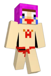 willface Minecraft avatar full body