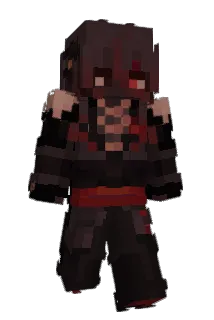 wimsical Minecraft avatar full body