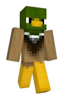 wingduck Minecraft avatar full body
