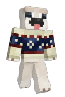 winterluding Minecraft avatar full body