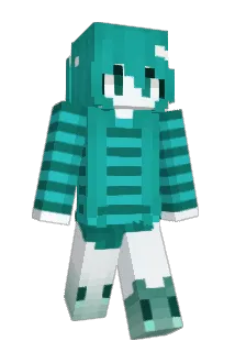 wire Minecraft avatar full body