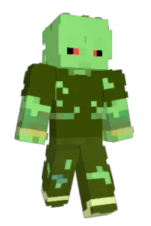 wiredframe Minecraft avatar full body