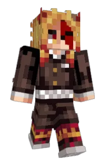 wlossy Minecraft avatar full body