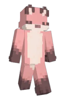 wolfchara Minecraft avatar full body