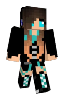 wolfgirl493 Minecraft avatar full body