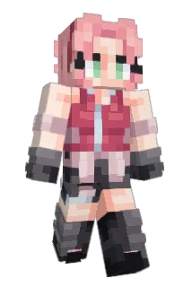 wolfishBouquet Minecraft avatar full body