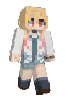 wolfskopf Minecraft avatar full body