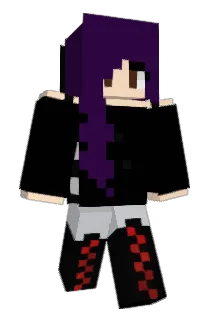 wolveret Minecraft avatar full body