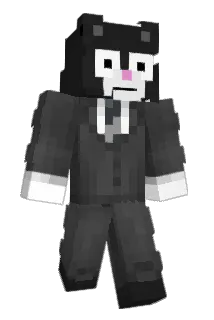 wooshing Minecraft avatar full body