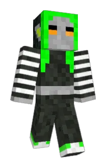 wormslime Minecraft avatar full body