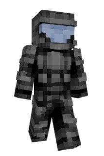 worriesome Minecraft avatar full body