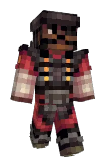 wow75 Minecraft avatar full body