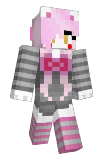 wristcrying Minecraft avatar full body