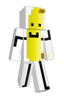 wwwBanane Minecraft avatar full body