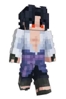 xAkatZuki_Sasuke Minecraft avatar full body