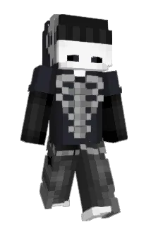 xBADGH0STx Minecraft avatar full body