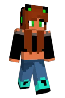 xBasti Minecraft avatar full body