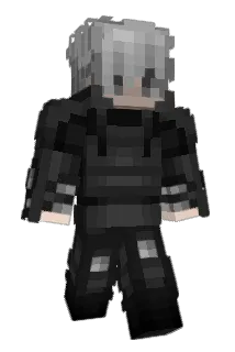 xBlackClaw Minecraft avatar full body
