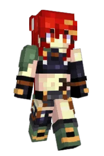 xBlurii Minecraft avatar full body