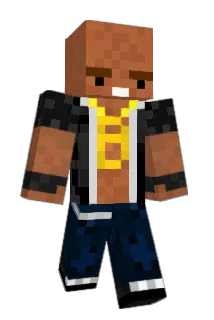 xBoman Minecraft avatar full body
