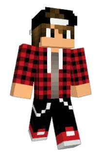 xBroke Minecraft avatar full body
