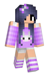 xBunnii Minecraft avatar full body
